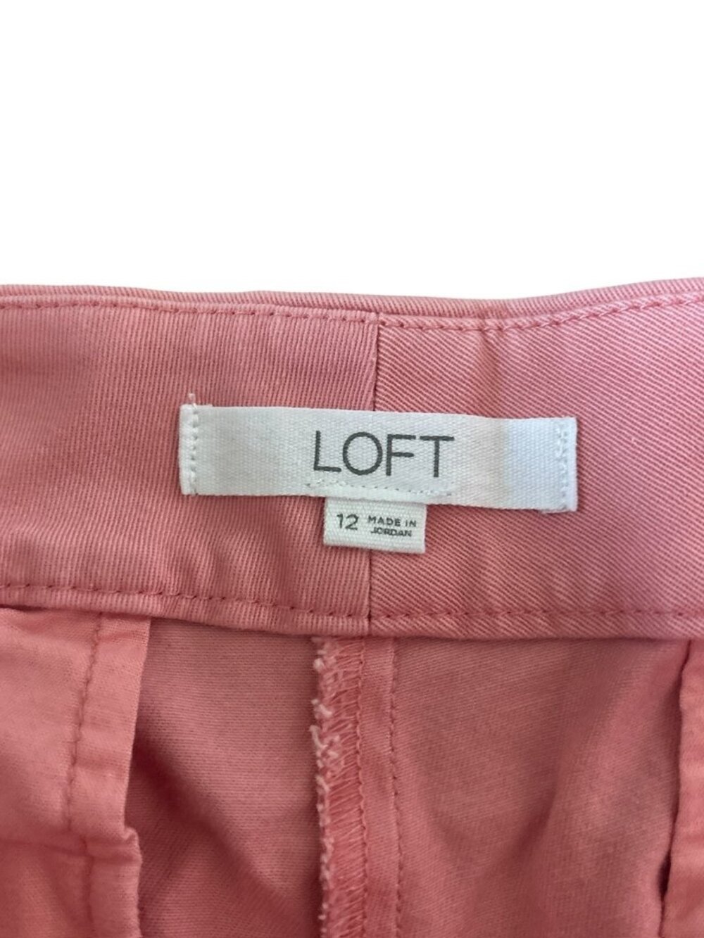 Loft Women's Casual Pink Shorts - Picture 3 of 6